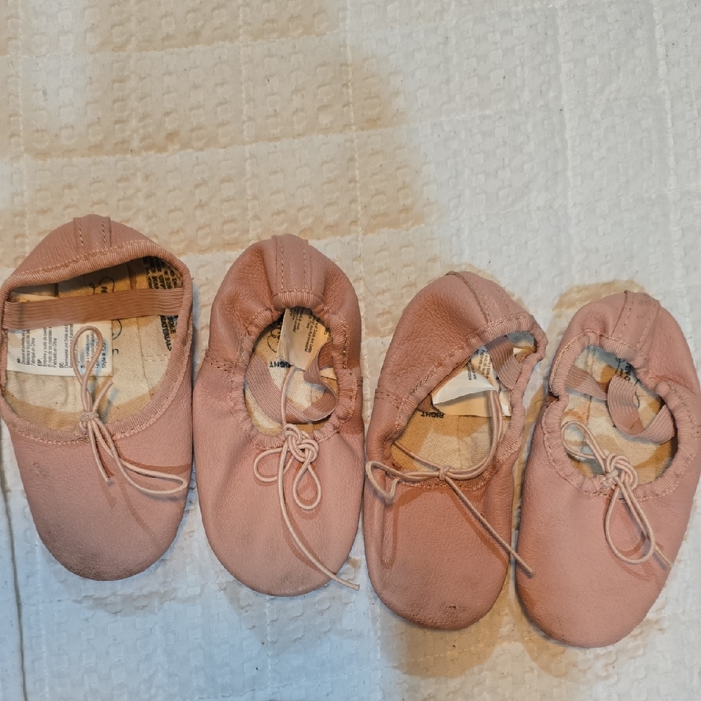 Pink Ballet Shoes Set